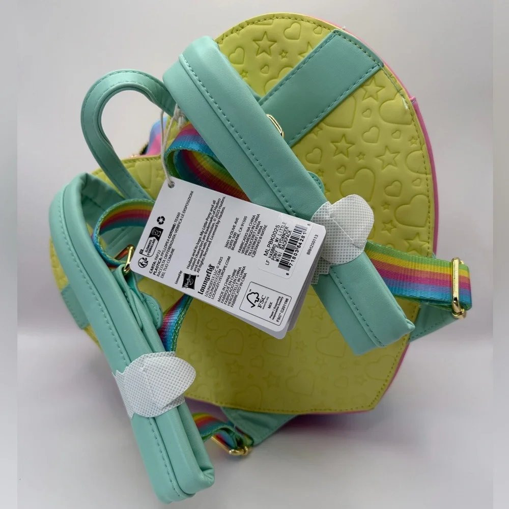My Little Pony Skydancer Heart-Shaped Mini Backpack Bag NWT